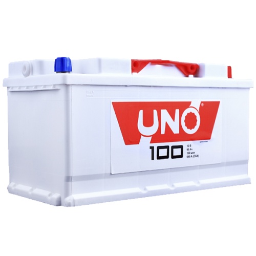 Аккумулятор Uno 100 Ач обратная полярность